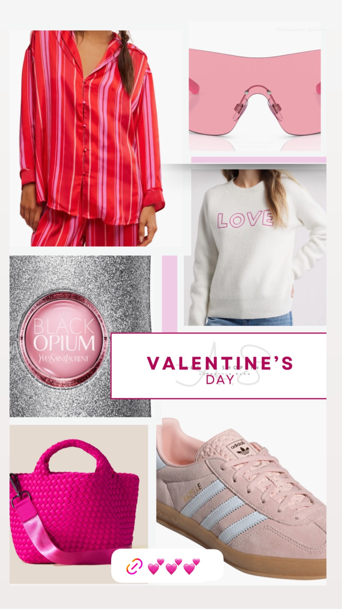 Think pink!  Some great tips and accessories to spread Valentine’s Day cheer!  // Valentine’s Day wear. Gifts. Gift ideas. Jewelry. Tops  

#LTKFindsUnder100 #LTKSeasonal #LTKGiftGuide