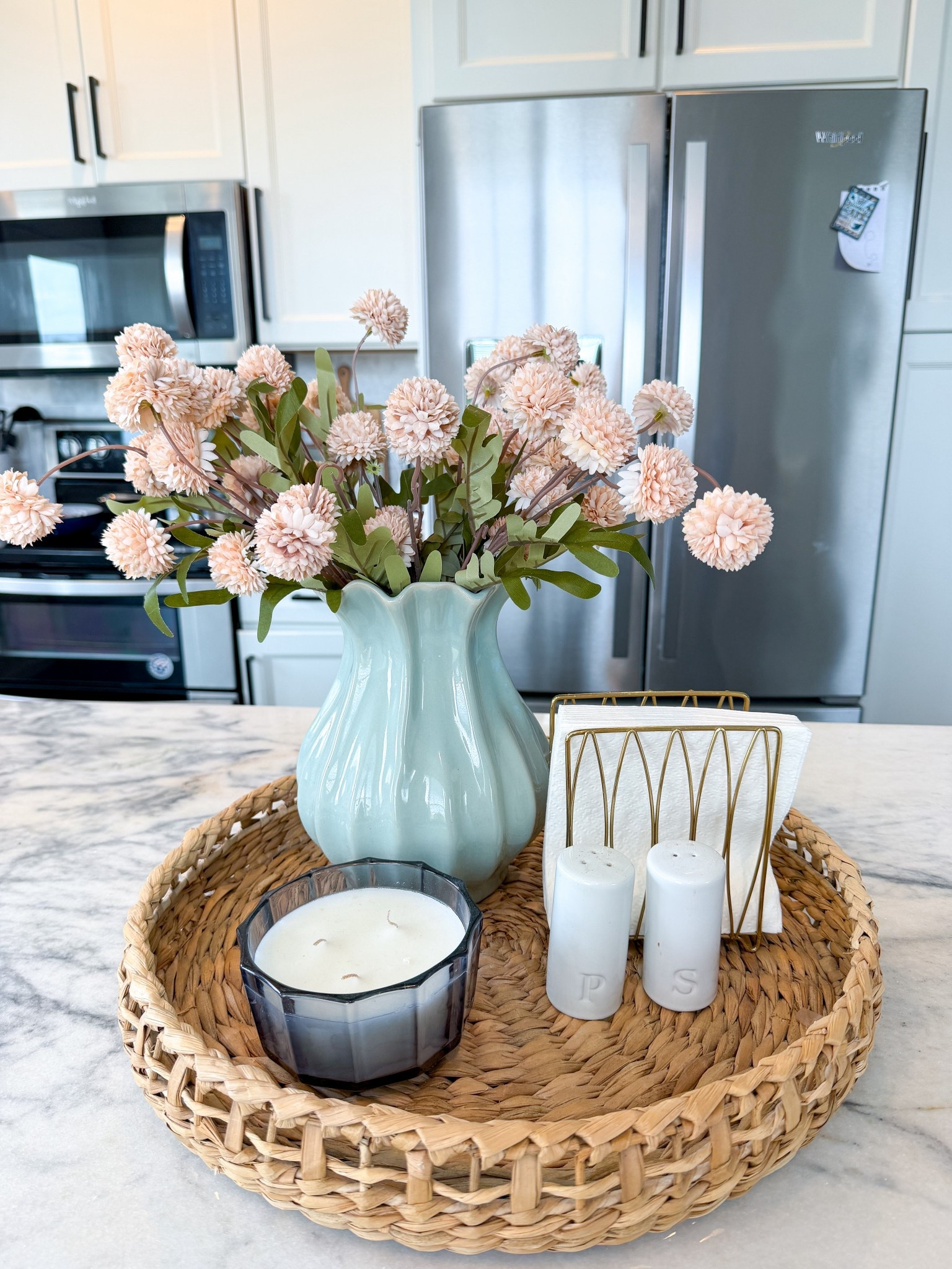 Our kitchen island centerpiece is ready for spring 🌸

#LTKmomlife #LTKSeasonal #LTKHome