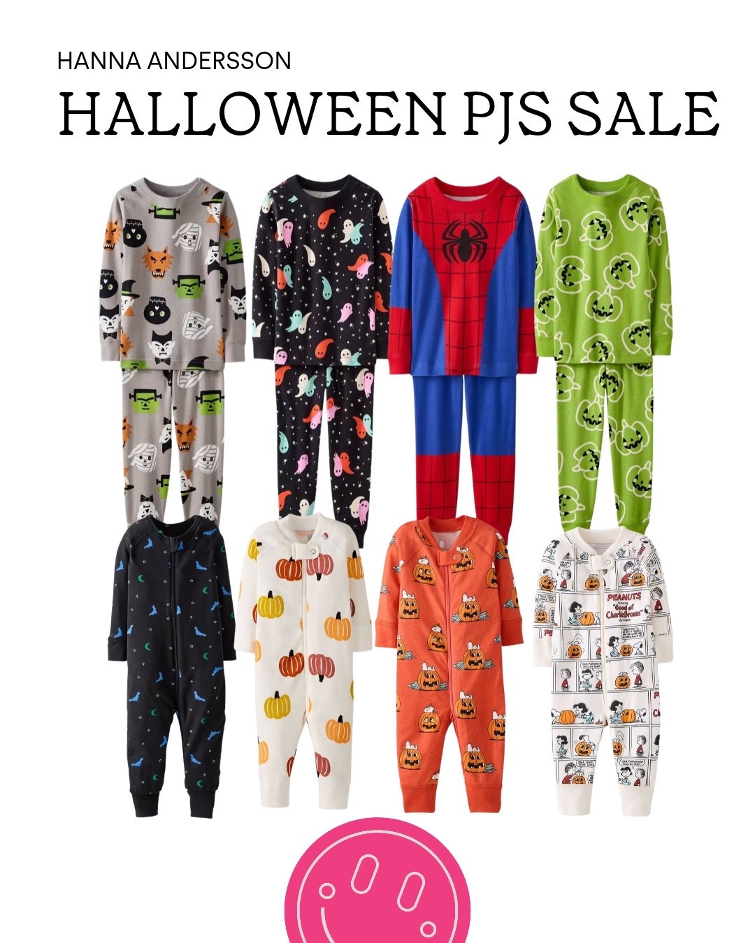 Hanna Andersson Halloween pajamas 60% off!