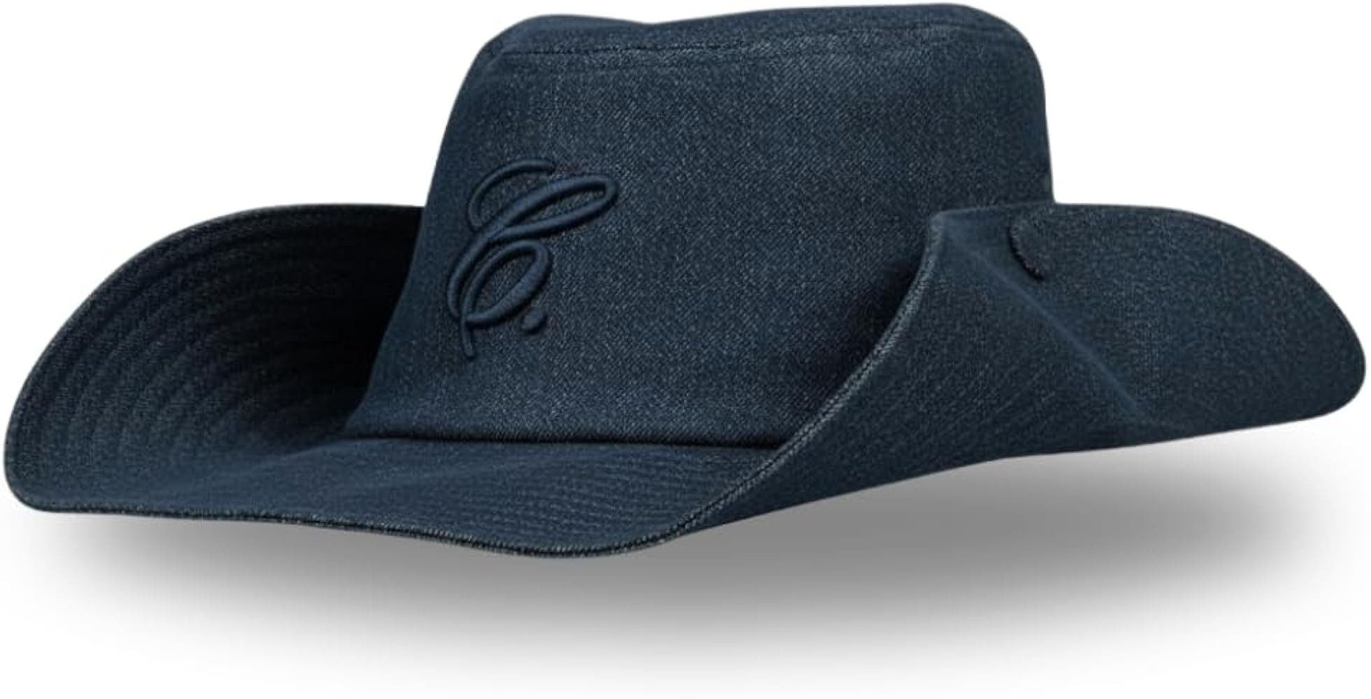 Packable Cowboy Bucket Hat | Trendy Denim Black Cowgirl Western Hat | Rodeo Outfit Floppy Beach S... | Amazon (US)