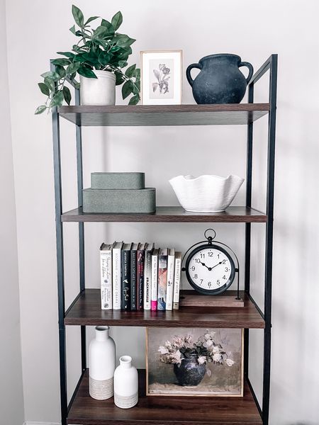 Shelf styling 

#LTKhome #LTKfindsunder50 #LTKfindsunder100