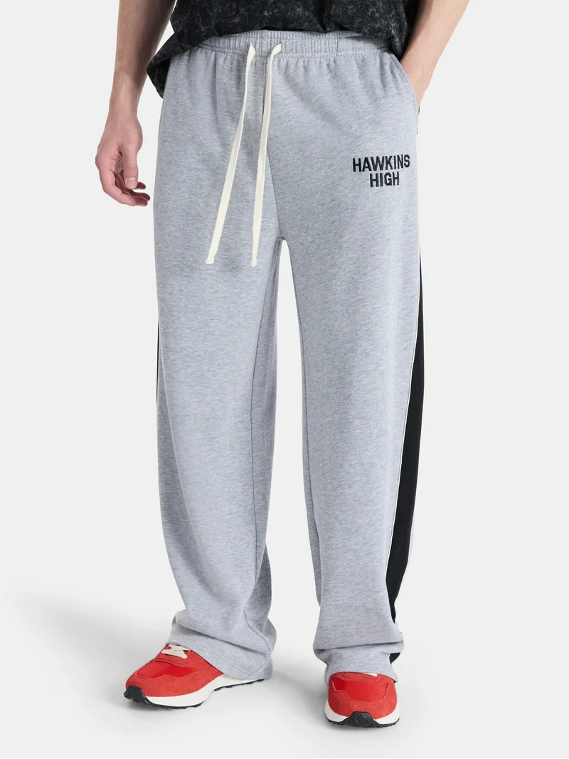 Netflix Stranger Things Hawkins High Sweatpants from No Boundaries, Men’s & Big Men’s | Walmart (US)