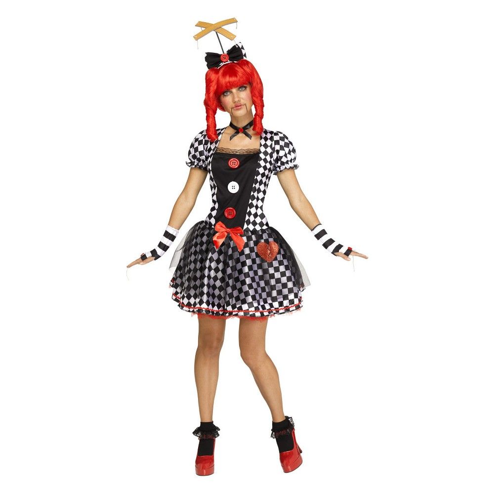 Halloween Women's Marionette Doll Halloween Costume S, Size: Small, MultiColored | Target