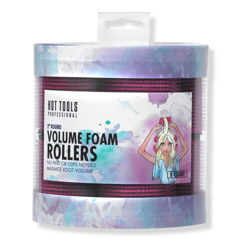 Professional 8 pc. Spiral Foam Hair Rollers | Ulta