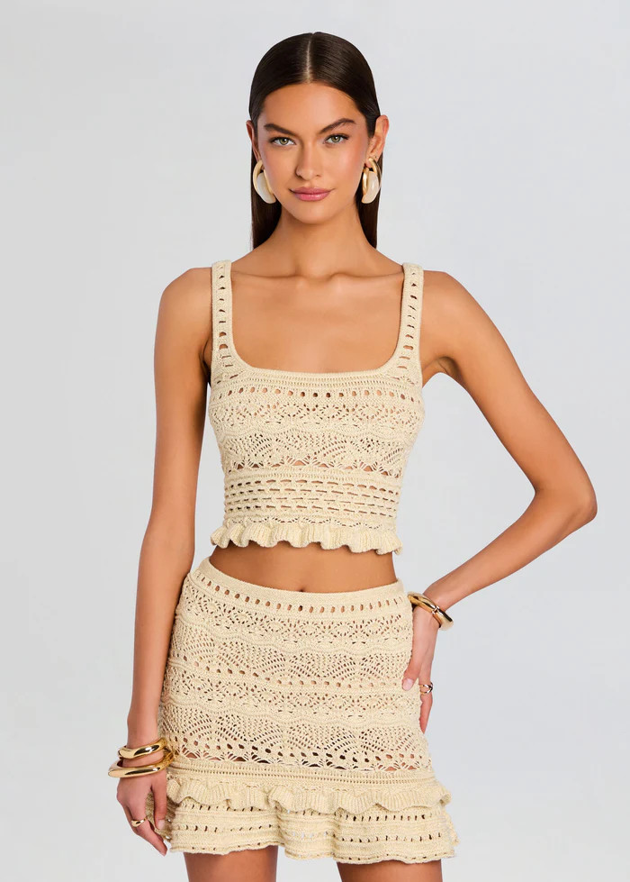 Damira Crochet Top | Retrofete