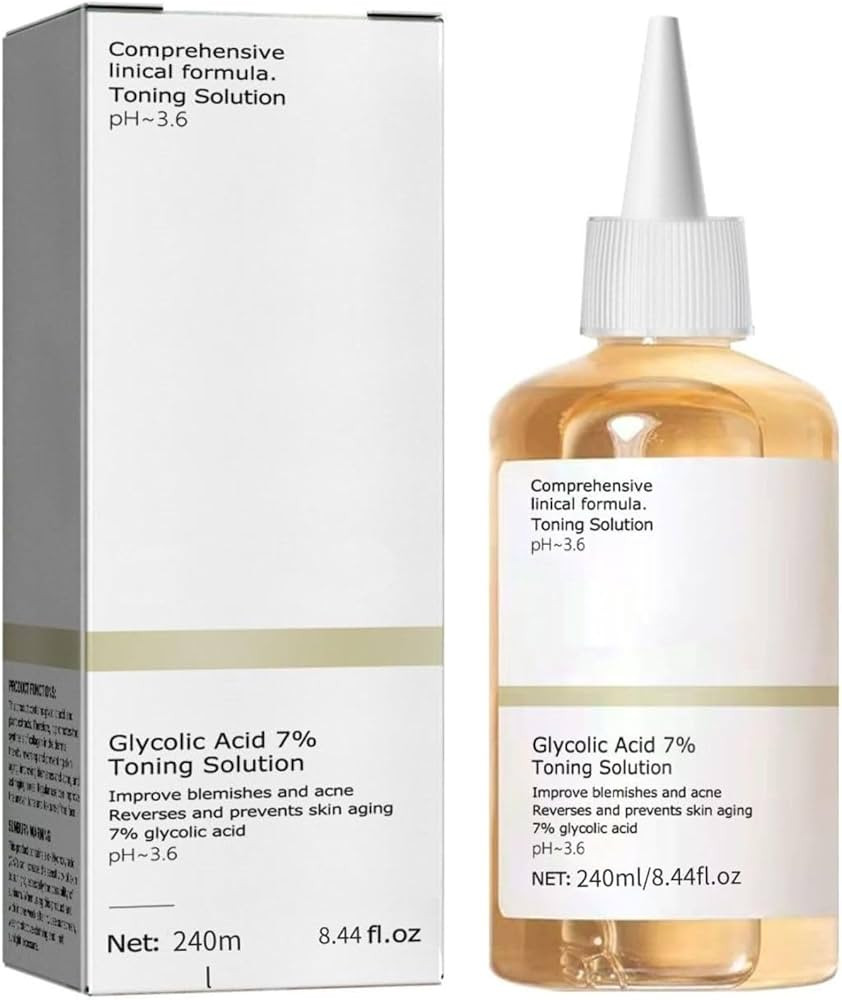 CROOT 240mL Glycolic Acid Toning Solution, Glycolic Acid 7% Toning Resurfacing Solution for Blemi... | Amazon (US)