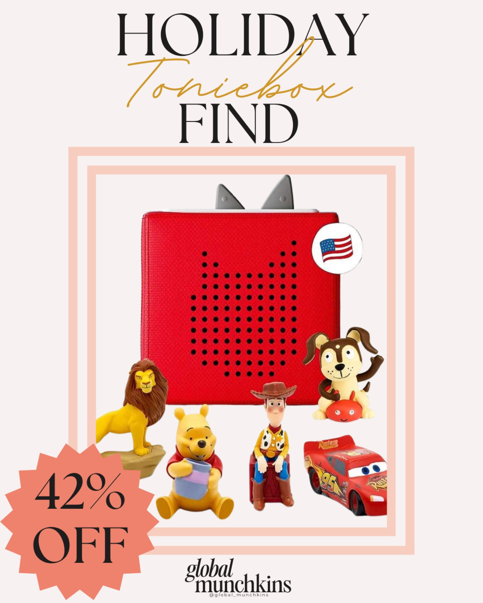 Amazing deal on Toniebox! 42% off on Amazon right now! I got one for Christmas for Jack after so many great reviews! Makes a perfect gift for the holidays!

#LTKHoliday #LTKkids #LTKsalealert