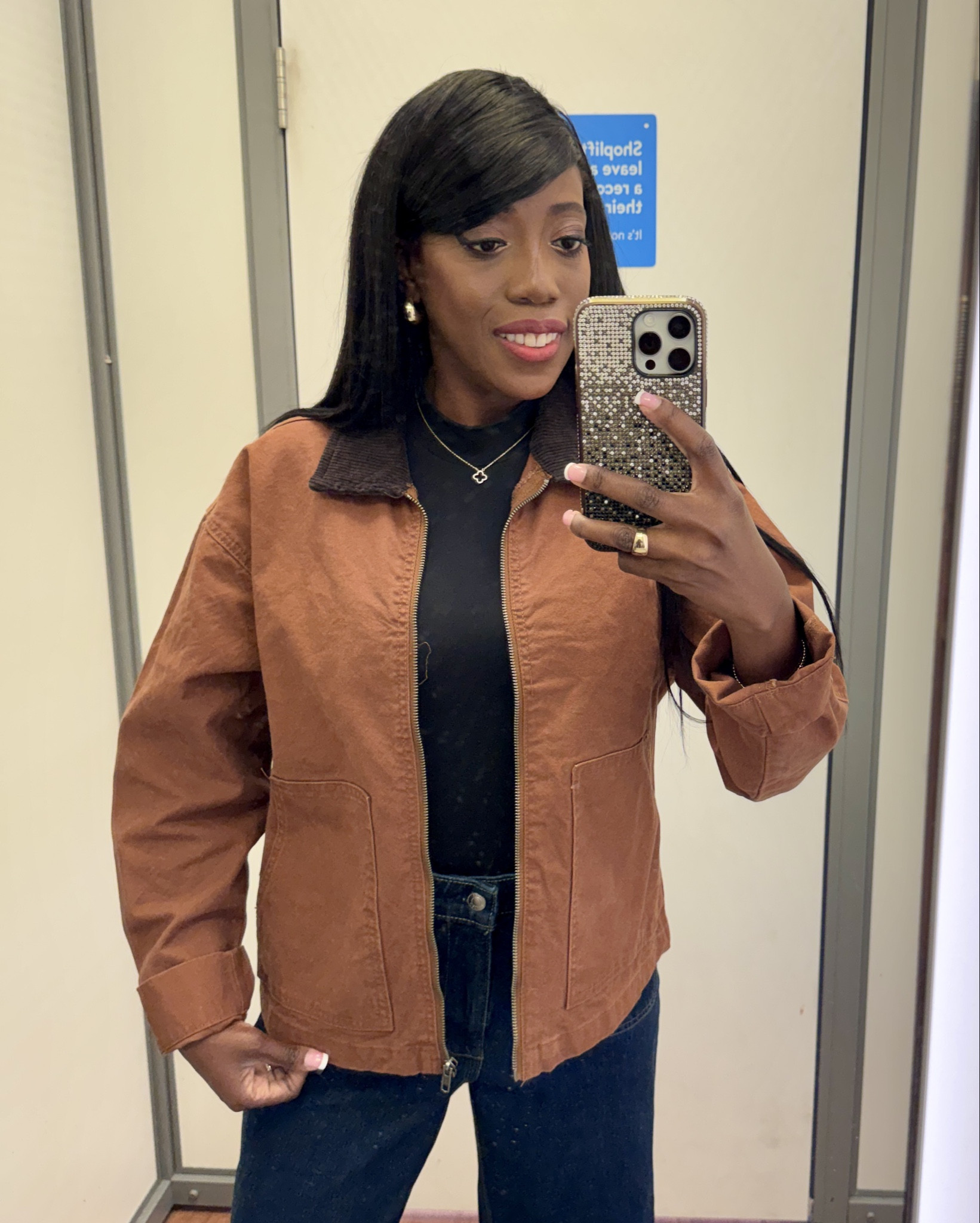 Cute Fall Jacket 
Loose fit. Has side pockets. Wearing a small. 

Fall Outfit, Fall Fashion, Ootd, Jacket, 

#Ootd #LTKSeasonal 

#LTKFindsUnder50 #LTKFindsUnder100 #LTKOver40