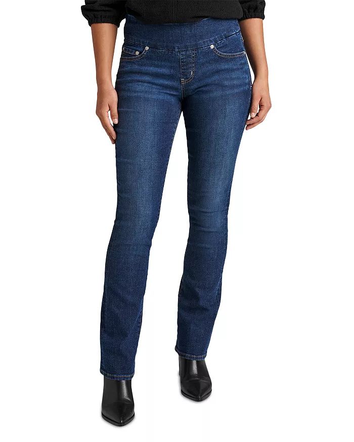 Paley High Rise Bootcut Pull On Jeans in Anchor Blue | Bloomingdale's (US)