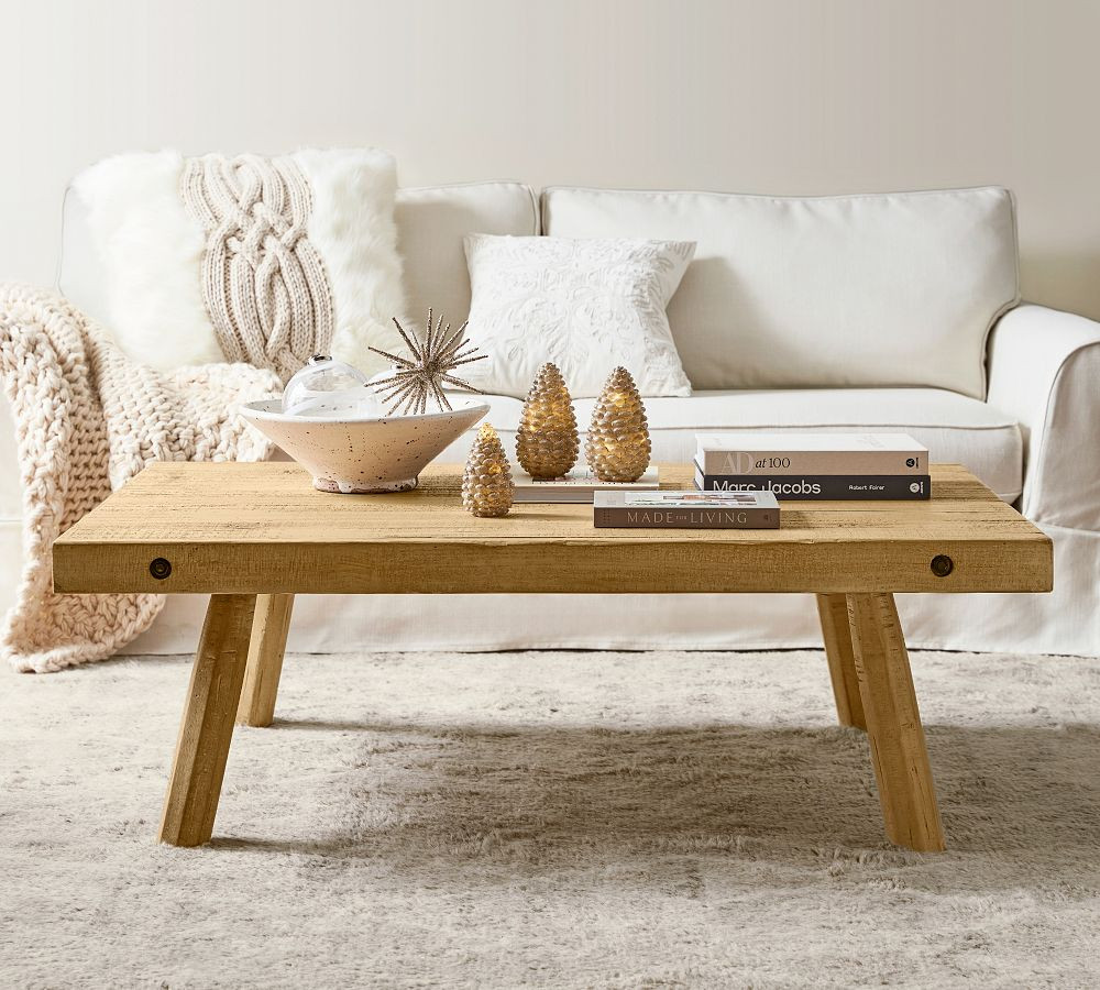 Dutton Rectangular Coffee Table | Pottery Barn (US)