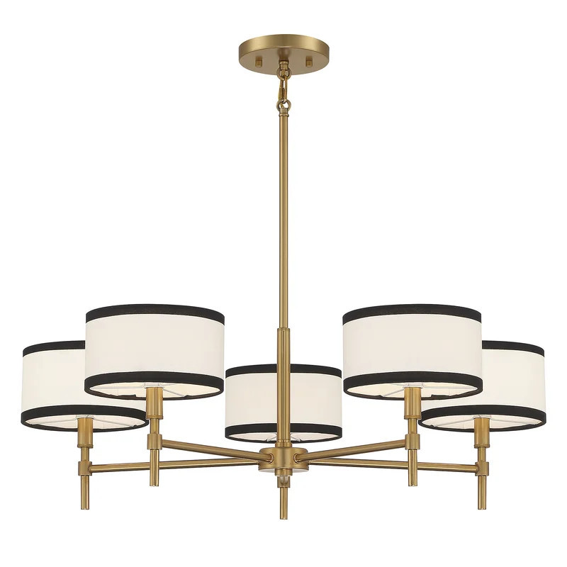 Sela 5 - Light Dimmable Drum Chandelier | Wayfair North America