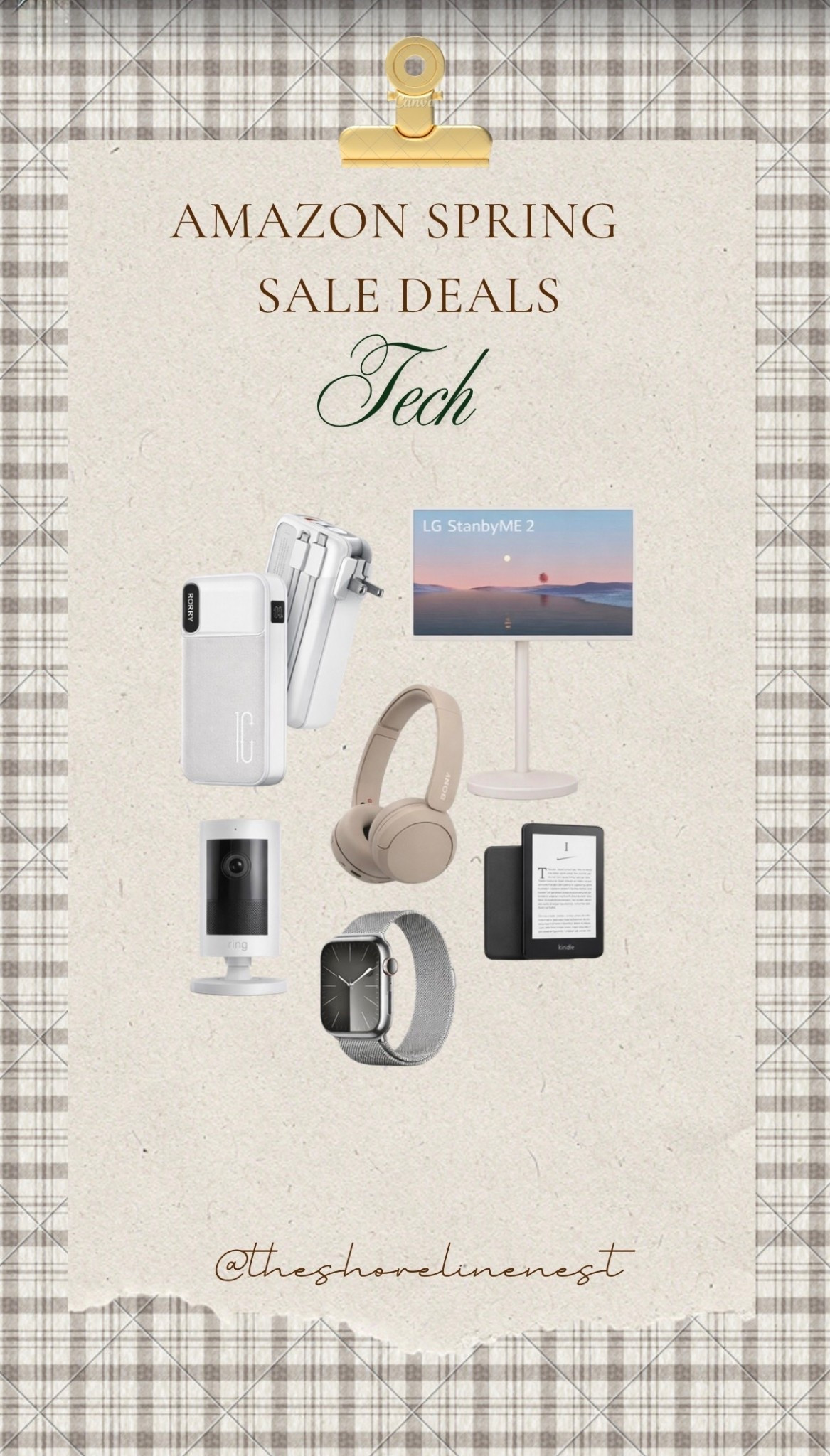 Amazon sale, tech deals, spring sale

#LTKHome #LTKSaleAlert #LTKU