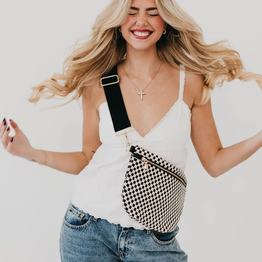 Westlyn Woven Bum Bag | Pretty Simple
