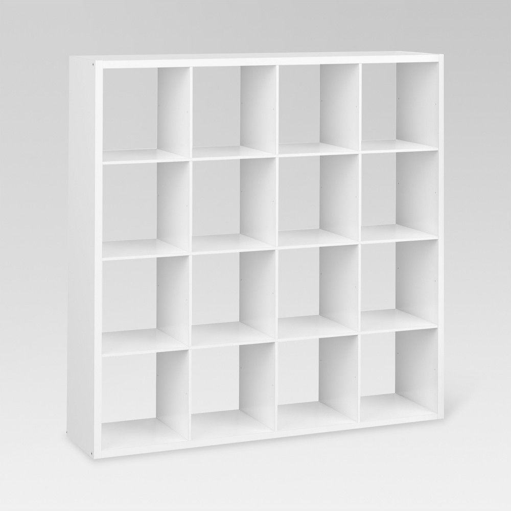 16-Cube Organizer Shelf White 13"" - Threshold | Target