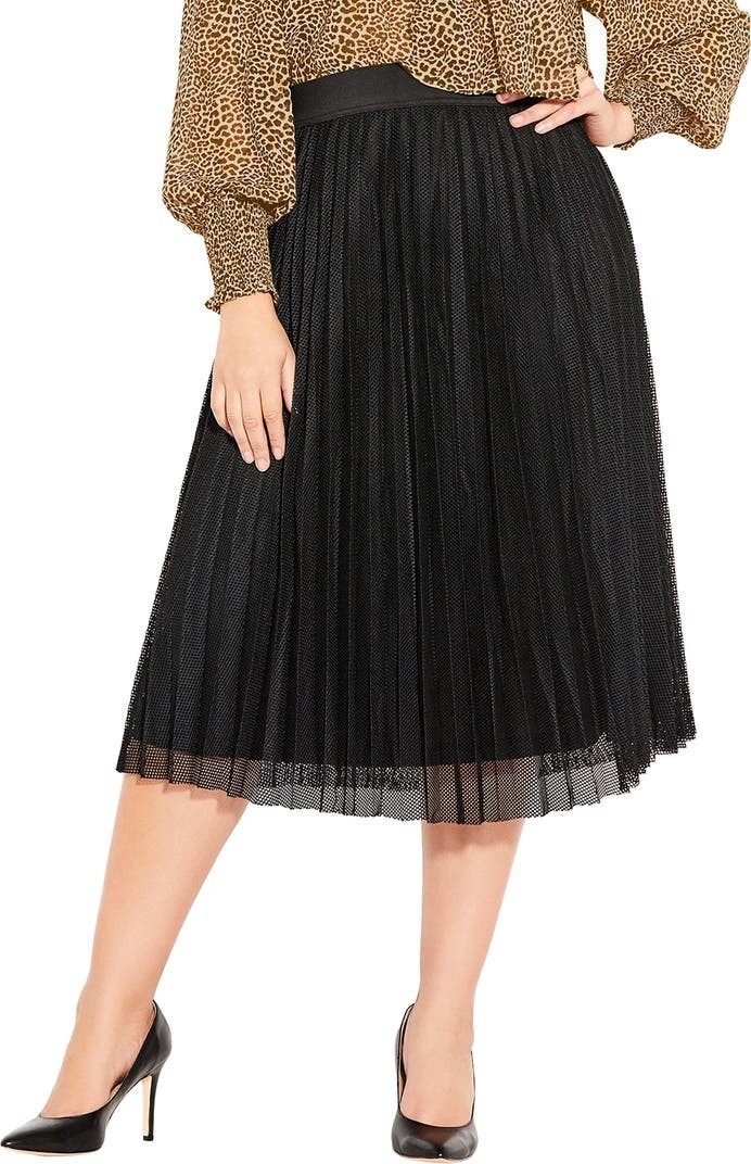 Mesh Pleated Skirt | Nordstrom | Nordstrom