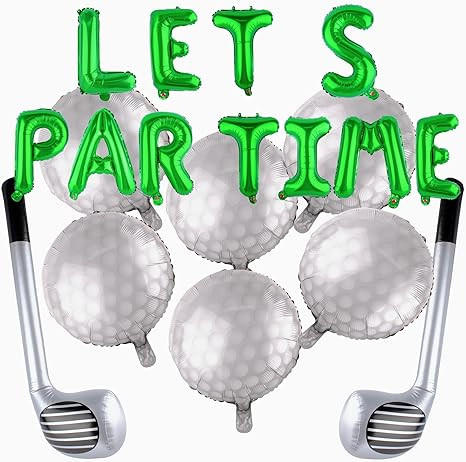 Let's Partee Time Golf Party Decorations for Birthday Party Decorations, Golf Themed Events & Par... | Amazon (US)