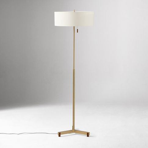 Hennings Fabric Floor Lamp (62") | West Elm (US)