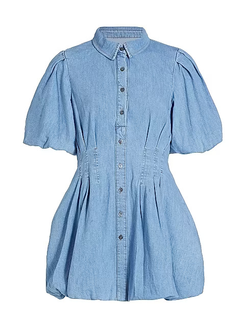 Jonathan Simkhai Standard Ciara Denim Dress | Saks Fifth Avenue