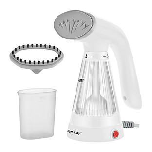 True & Tidy Handheld Steamer Silver | The Container Store