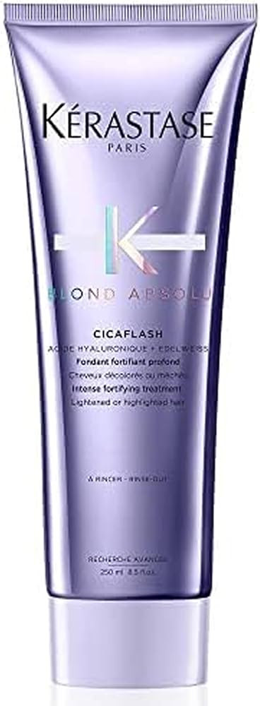 Kerastase Blond Absolu Cicaflash Conditioner - For Bleached & Damaged Hair, Strengthens & Nourish... | Amazon (US)