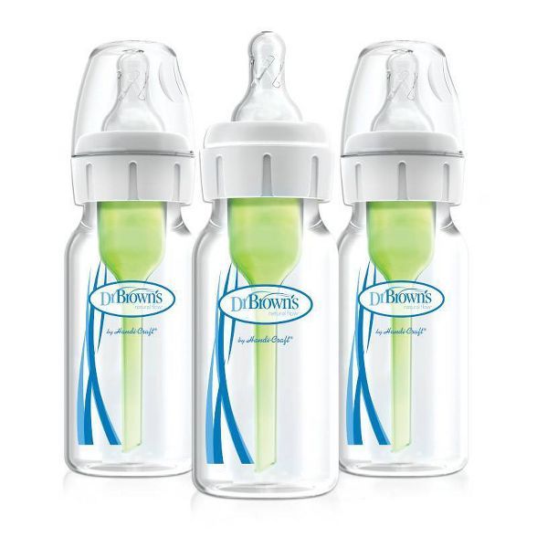 Dr. Brown's Options+ Anti-Colic Baby Bottles - Blue - 4oz/3pk | Target
