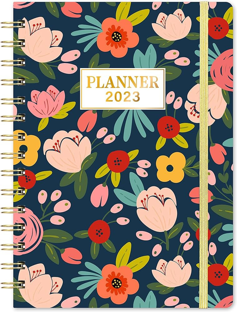 2023 Planner - January 2023 - December 2023, 2023 Planner Weekly and Monthly with Tabs, 6.4" x 8.... | Amazon (US)