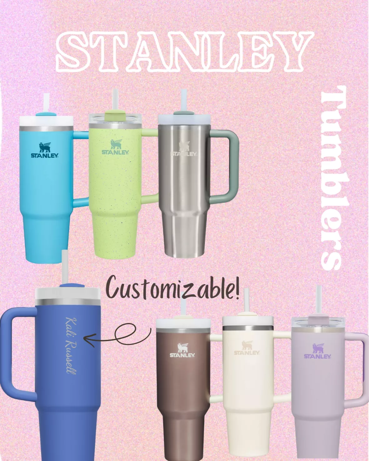 Stanley Dining | Stanley- Adventure Quencher Travel Tumbler 30oz(Flawless Pink) | Color: Pink | Size: 30oz | Vtorr217's Closet