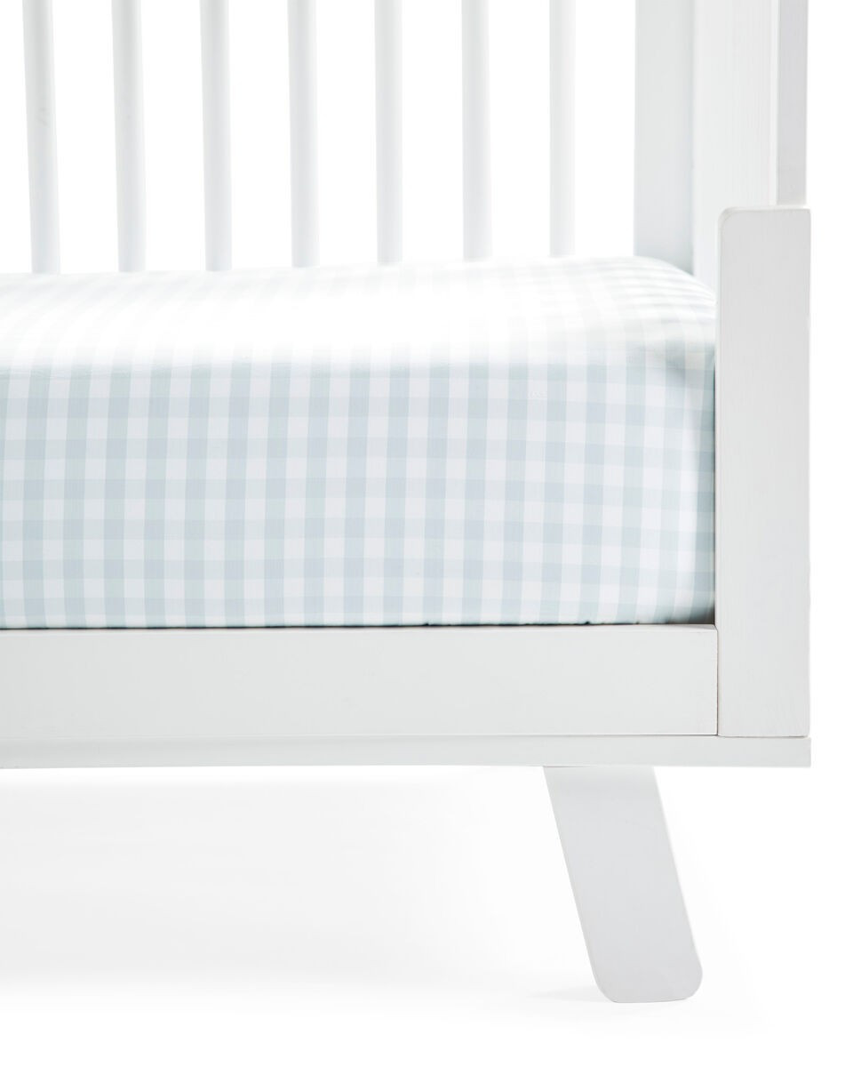 Gingham Crib Sheet | Serena and Lily