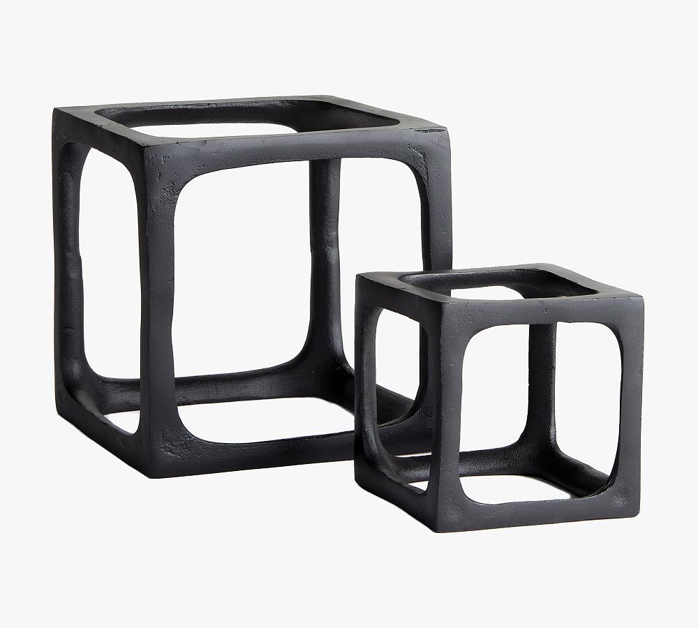 Cube Sculptures - Set of 2 | Pottery Barn (US)