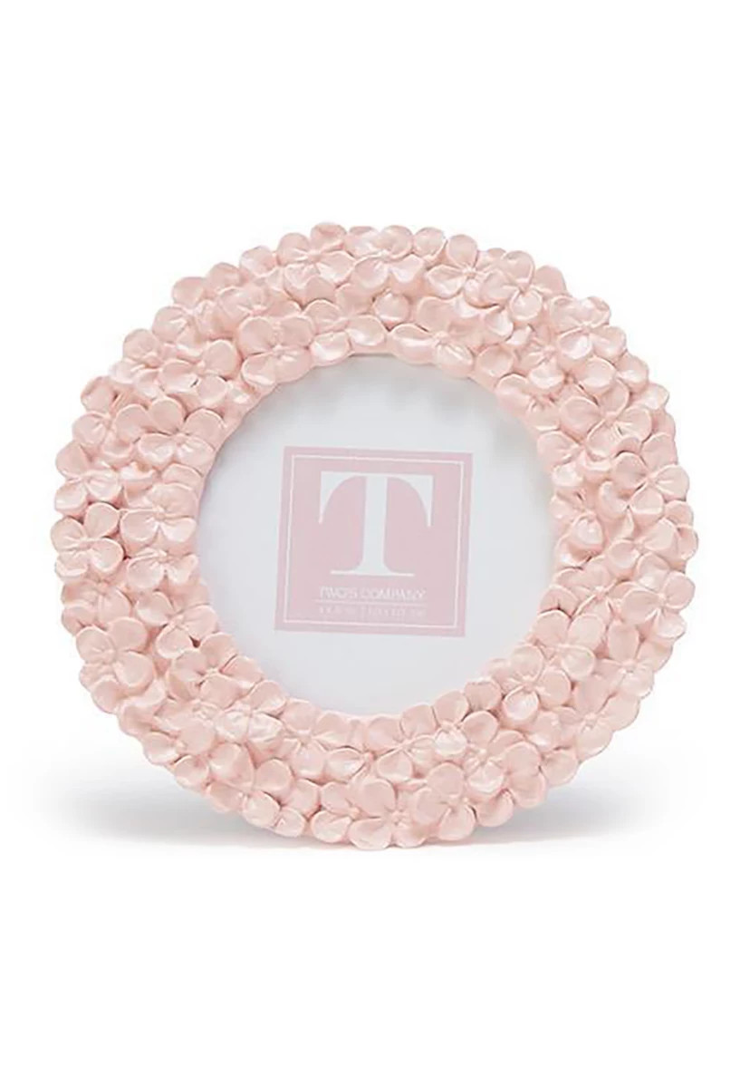 Round Hydrangea Picture Frame | Belk