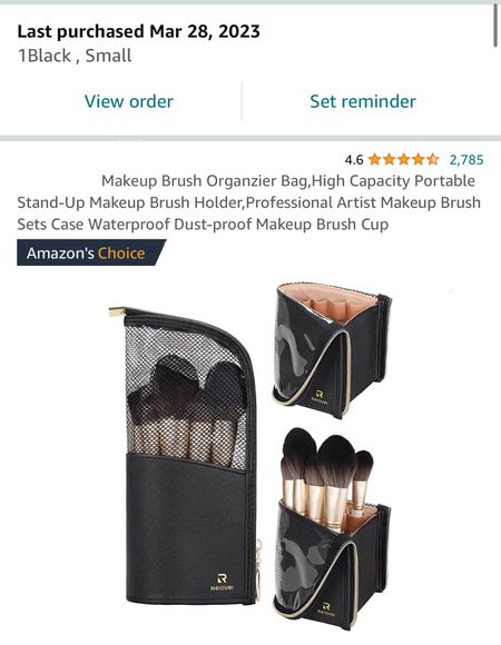 My latest favorite find! Love having this for when I travel, my brushes aren’t all over my bag and don’t touch countertops! 

#LTKbeauty #LTKFind #LTKGiftGuide