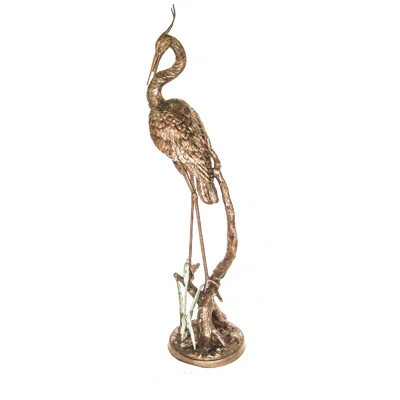 Bronze Heron-1 Fountain | Wayfair North America