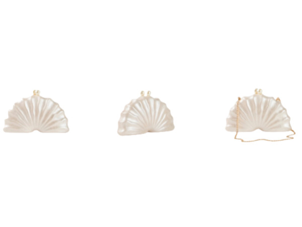 Women Acrylic Shell Shaped Clutch Luxury Marble Acrylic Evening Handbag Unique Chain Shoulder Bag... | Amazon (US)