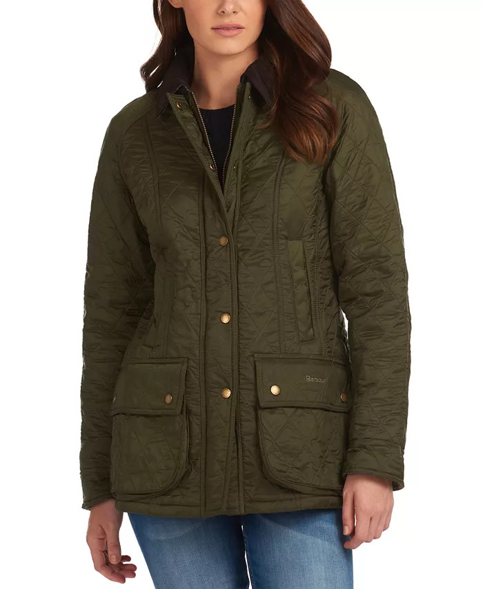 Barbour Women's Beadnell Wax Coat - Macy's | Macy's