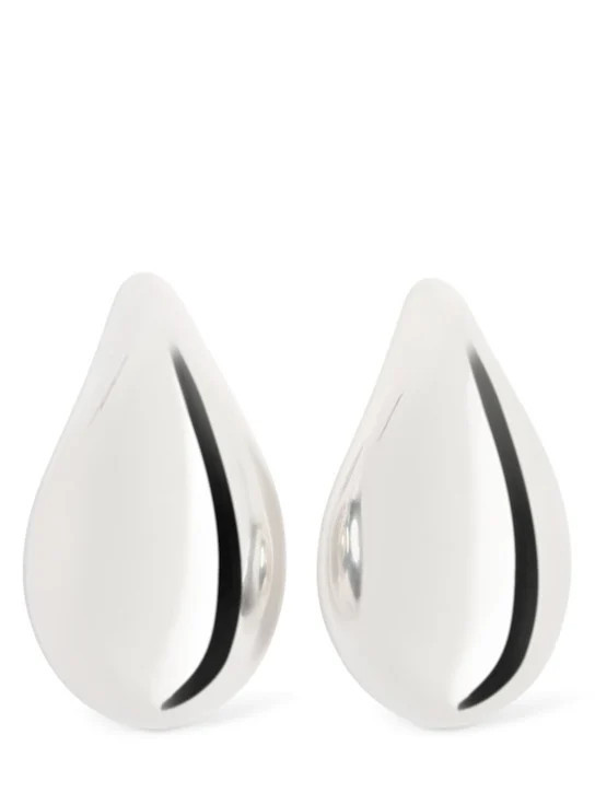 Small Drop silver earrings | Luisaviaroma