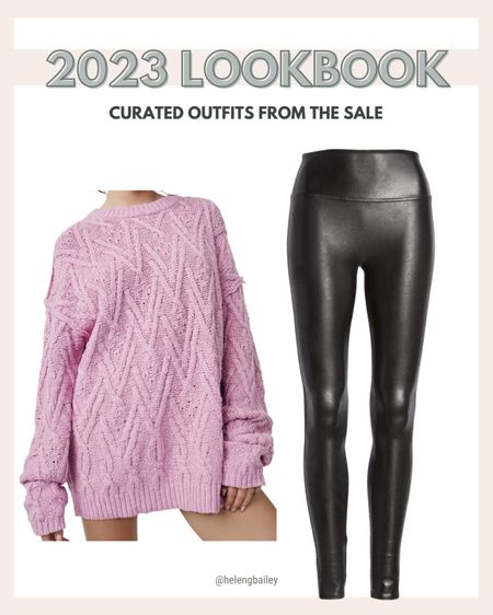Free people, comfy sweater, and faux leather Spanx leggings on sale during the Nordstrom anniversary sale

#LTKsalealert #LTKFind #LTKxNSale