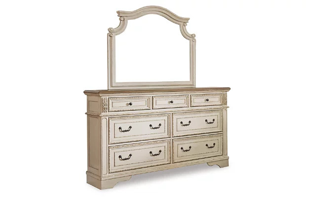 Realyn 7 Drawer Dresser and Mirror | Ashley