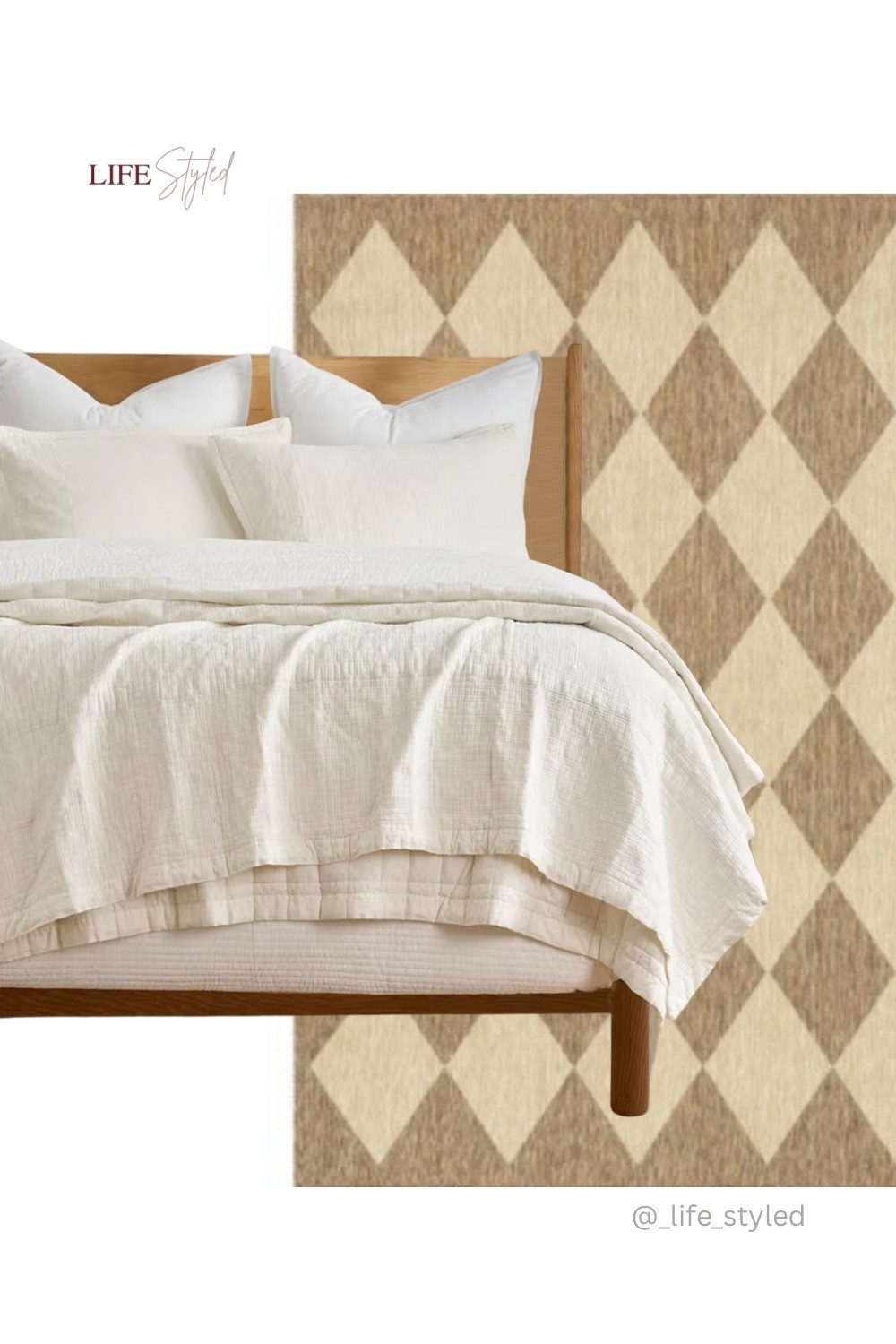 ✨ One swap = whole room upgrade! ✨ Soft cotton quilt + checkered jute rug = instant cozy-chic transformation. Rug is on sale rn!

#LTKHome #LTKSaleAlert #LTKGiftGuide