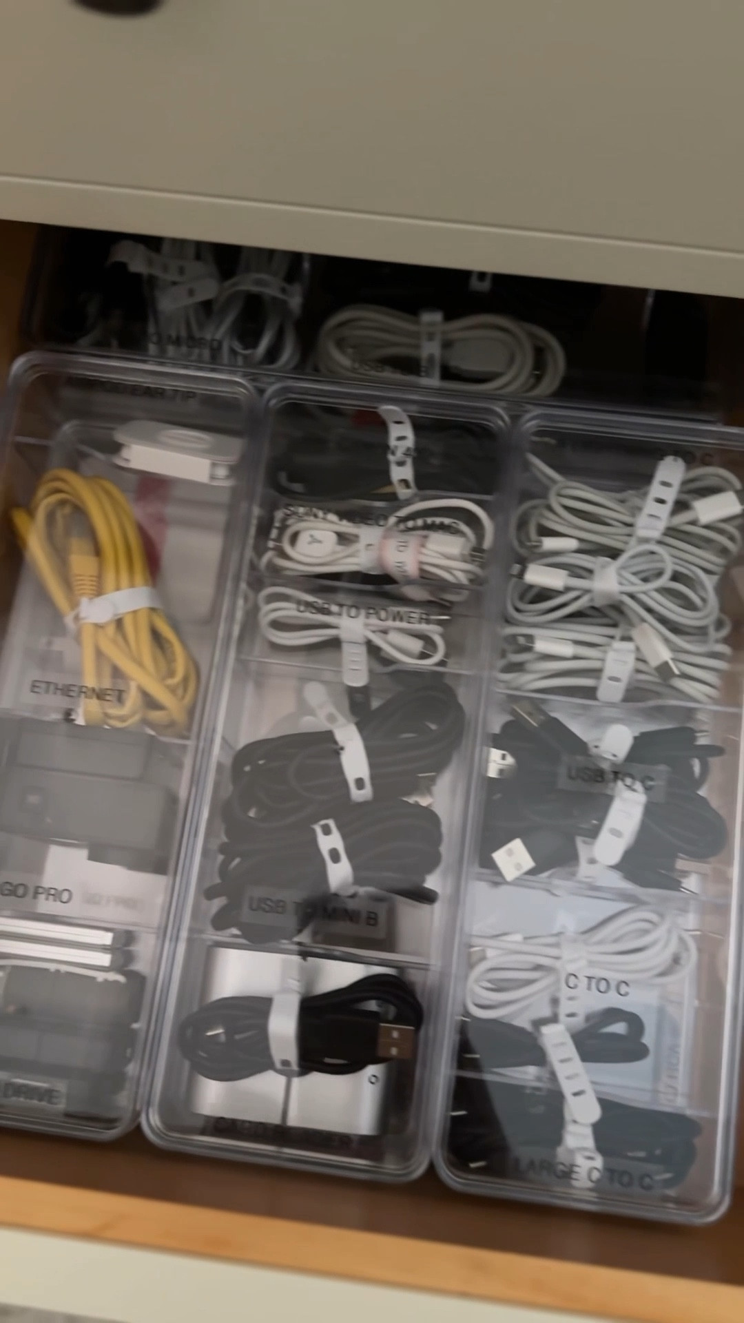 From tangled to totally organized! Two drawers that were driving me crazy, no providing so much zen. And ease of finding exactly what I need!

#LTKHome