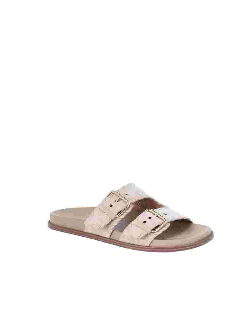 Time and Tru Women's Whipstitch Footbed Sandals | Walmart (US)