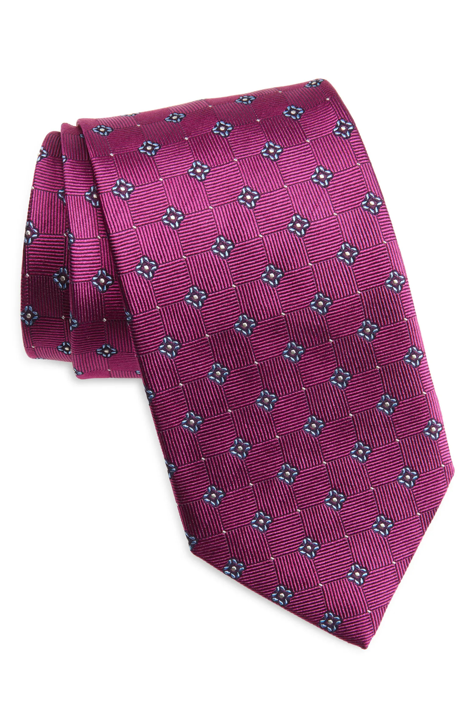 David Donahue Neat Silk Tie | Nordstrom | Nordstrom