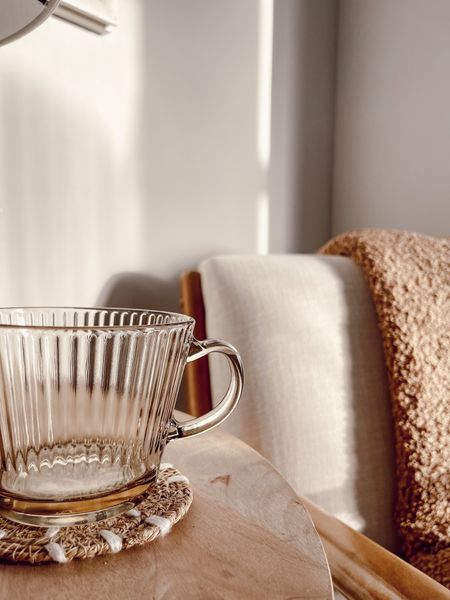 Amazon find — 

Brown Ribbed glass coffee mug for your morning latte 

#LTKFind #LTKunder50 #LTKhome