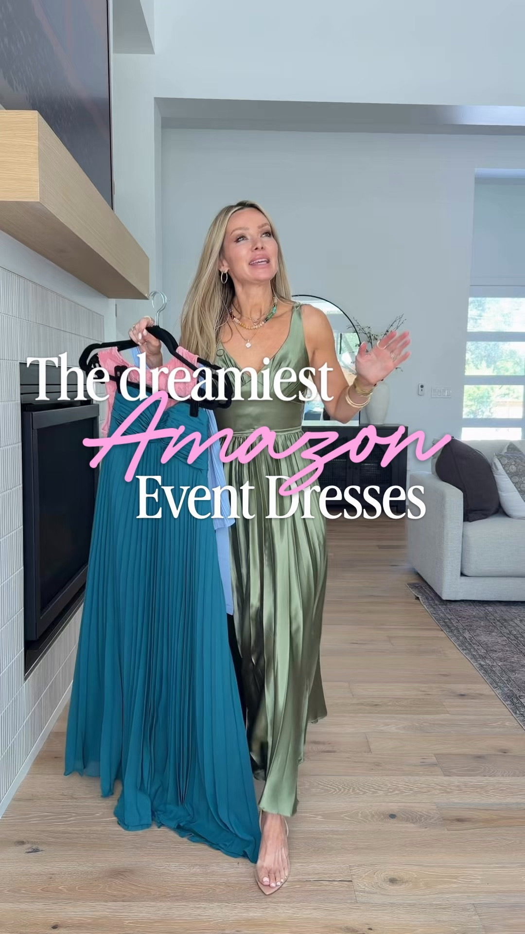 The Amazon dresses I can’t stop recommending for weddings, date nights, parties, and special events. 🤍✨ comment AMAZON and I’ll send you the details 

Every time I wear one of these, I get asked where it’s from… and no one believes it’s Amazon.

These are the kind of dresses that look so much more expensive than they are, fit beautifully, and make getting ready so easy. Whether you have a wedding coming up, family photos, a vacation, or a dressy dinner planned, there’s something here for almost every occasion.


✔️ Budget-friendly without sacrificing style

I always love finding pieces that help you look put together without spending a fortune, and these are some of my favorites this season.

Which one would you wear first—the olive satin, teal pleated, blue tiered, or pink floral? 💕

#amazonfashion #amazondresses #weddingguestdress #eventdress #affordablefashion