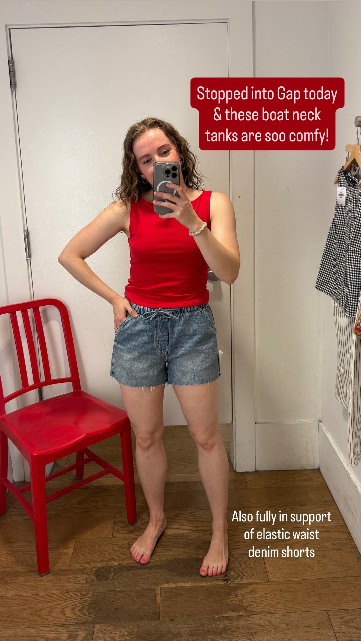 Gap boat neck tank & elastic waist shorts. Xs top & xs shorts. On sale

#LTKSaleAlert