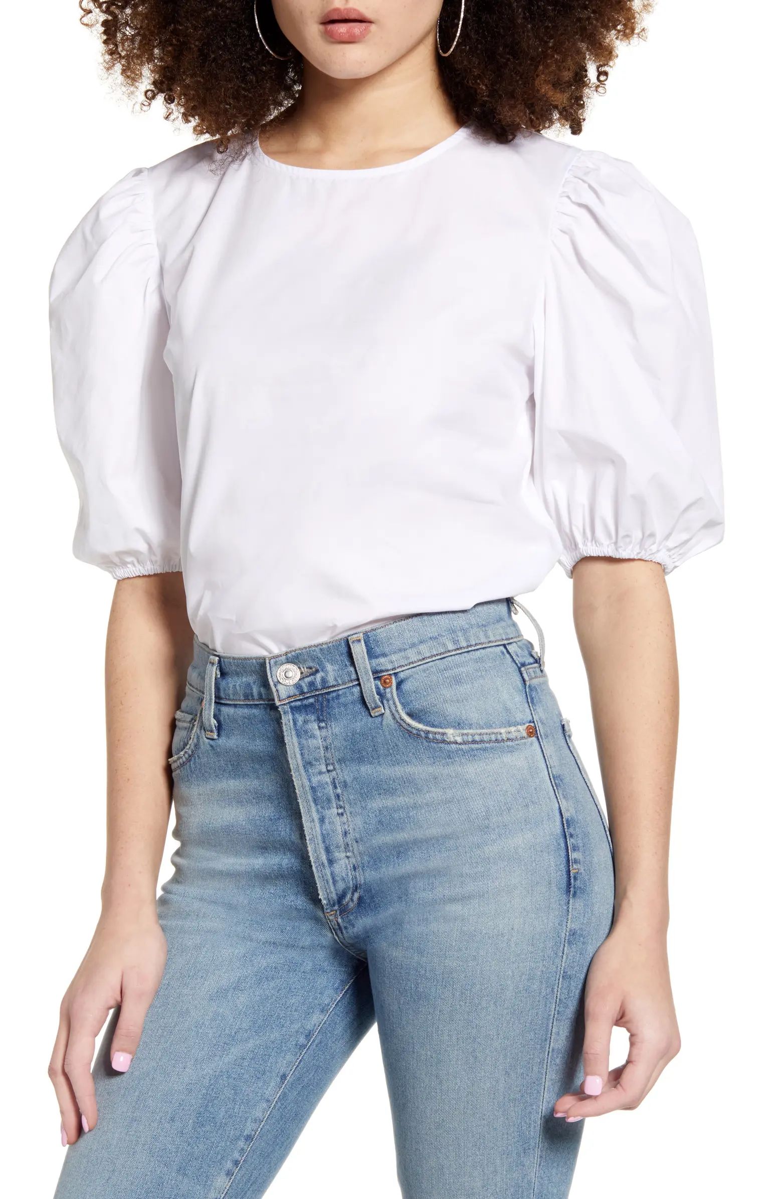 Puff Sleeve Top | Nordstrom