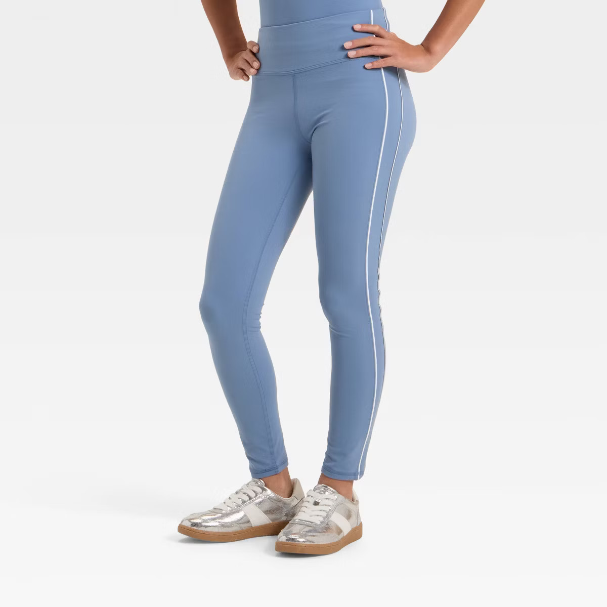 Girls' Everyday Soft Piped Leggings - All In Motion™ | Target