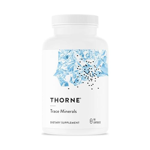 THORNE - Trace Minerals - Optimally Absorbed, Chelated Mineral Supplement with Zinc, Boron, Selenium, Chromium & Manganese - Third-Party Certified - Gluten, Dairy & Soy-Free - 90 Capsules | Amazon (US)