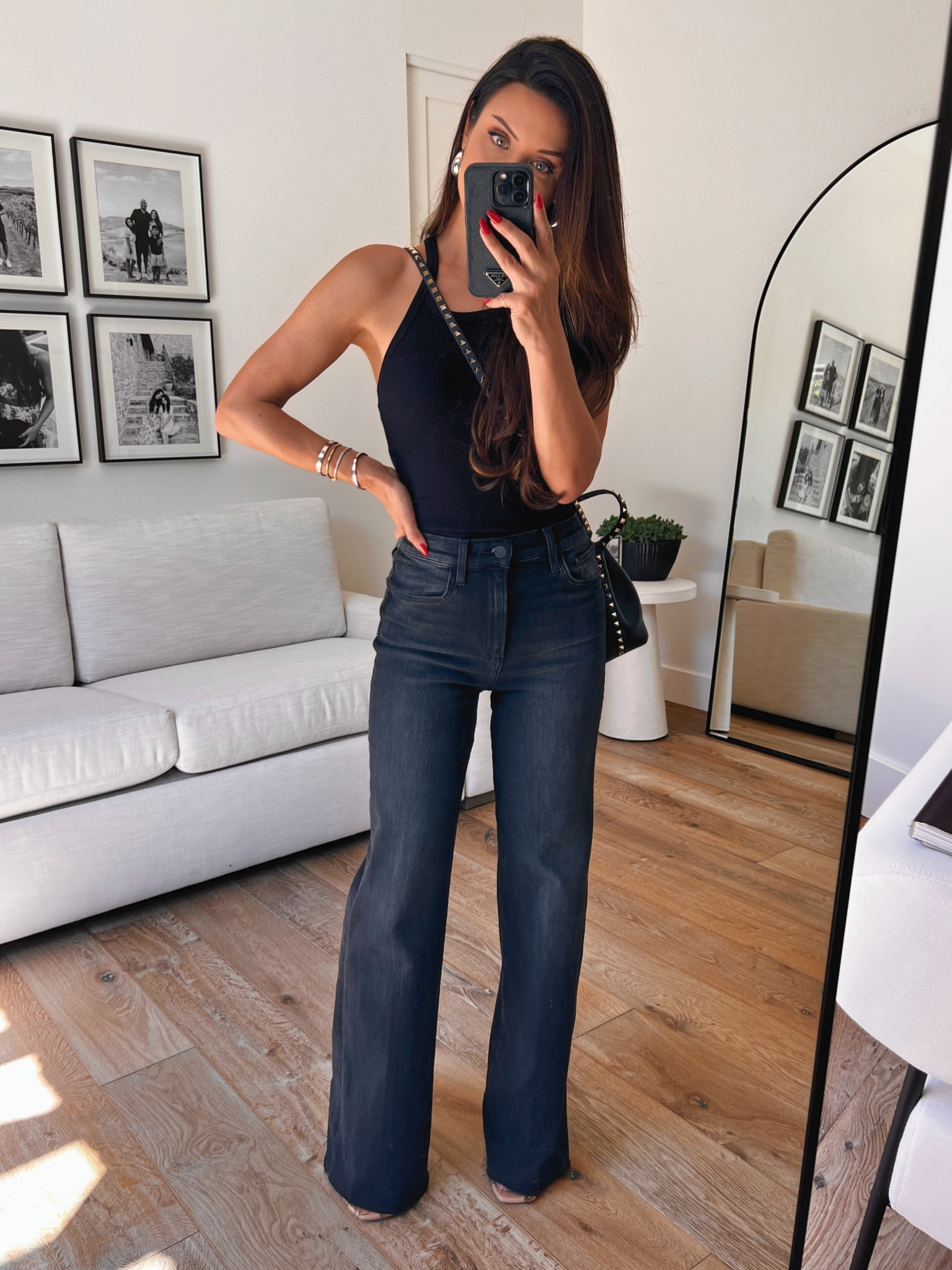 These high waist jeans fit amazing 👌🏻 and are apart of the Nordstrom SALE. I’m wearing a size 25 

#LTKstyletip #LTKxNSale #LTKsalealert