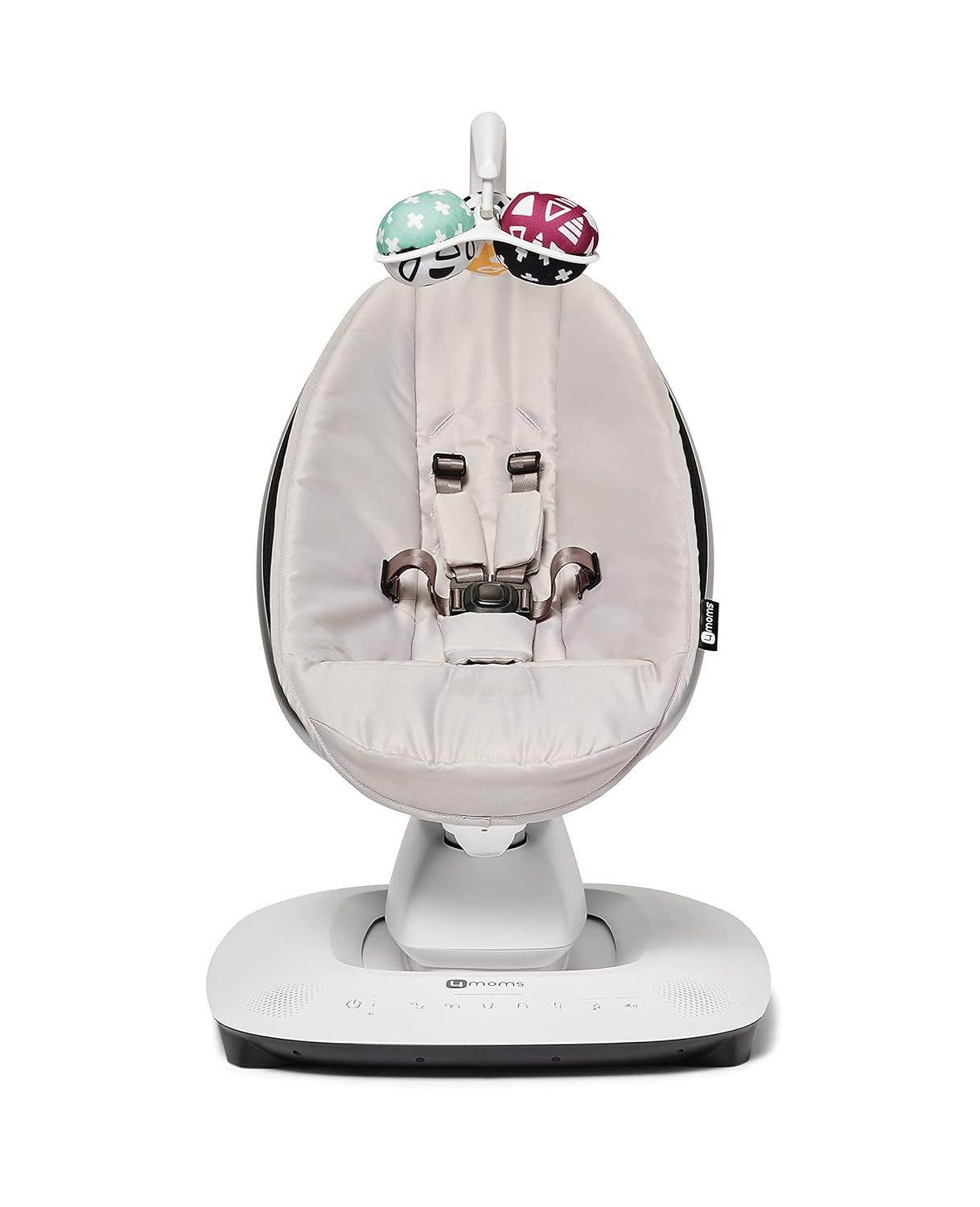 4moms MamaRoo Multi-Motion Baby Swing, Bluetooth Baby Swing with 5 Unique Motions, Grey | Amazon (US)