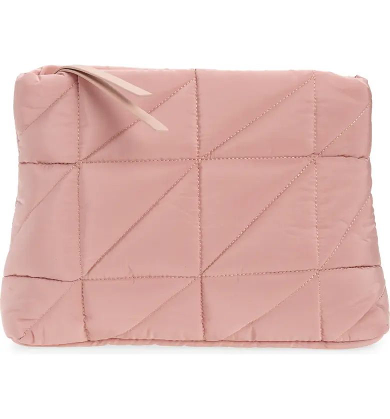 Topshop Large Quilted Clutch | Nordstrom | Nordstrom